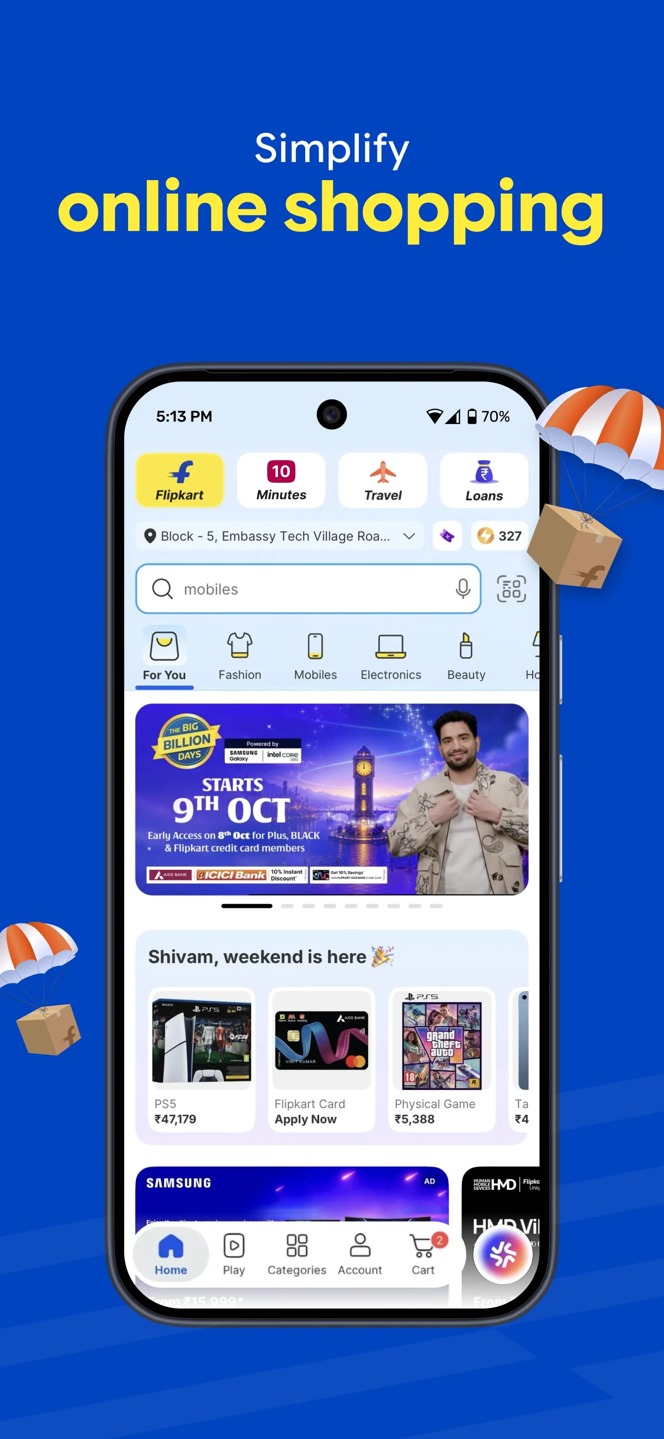 Flipkart Online Shopping App screenshot